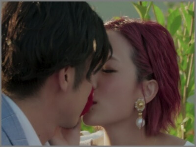 黄皓,桑原茉萌,キス,画像