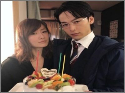 松本まりか,中村倫也,ケーキ,画像